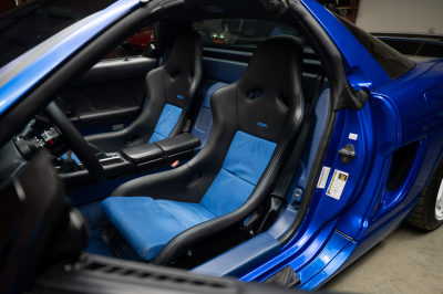 2005 Acura NSX in Long Beach Blue over Blue