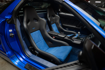 2005 Acura NSX in Long Beach Blue over Blue