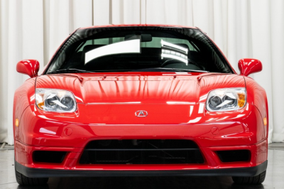 2005 Acura NSX in New Formula Red over Black