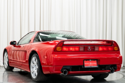 2005 Acura NSX in New Formula Red over Black