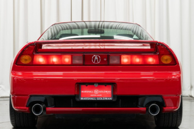 2005 Acura NSX in New Formula Red over Black