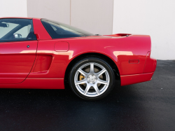 2005 Acura NSX in New Formula Red over Black