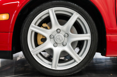 2005 Acura NSX in New Formula Red over Black