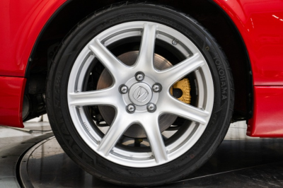 2005 Acura NSX in New Formula Red over Black