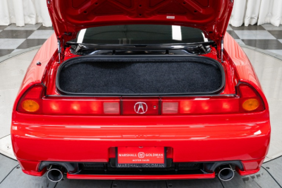 2005 Acura NSX in New Formula Red over Black