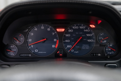 2005 Acura NSX in New Formula Red over Black