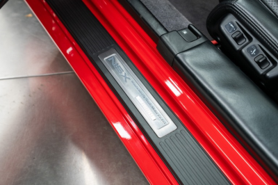 2005 Acura NSX in New Formula Red over Black