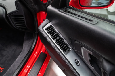 2005 Acura NSX in New Formula Red over Black