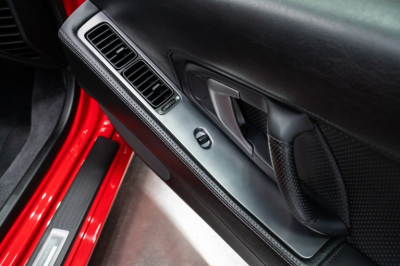 2005 Acura NSX in New Formula Red over Black