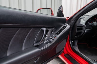 2005 Acura NSX in New Formula Red over Black