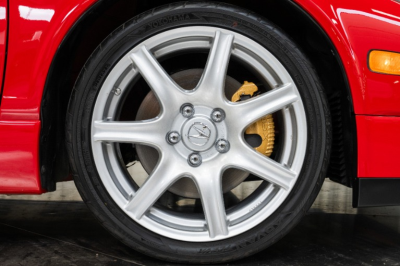 2005 Acura NSX in New Formula Red over Black