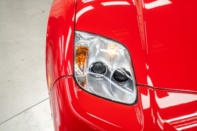 2005 Acura NSX in New Formula Red over Black
