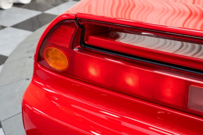 2005 Acura NSX in New Formula Red over Black