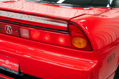 2005 Acura NSX in New Formula Red over Black