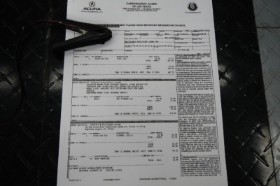 2005 Acura NSX in New Formula Red over Black