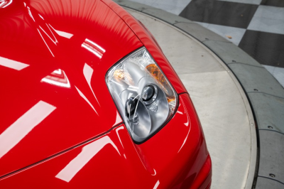 2005 Acura NSX in New Formula Red over Black