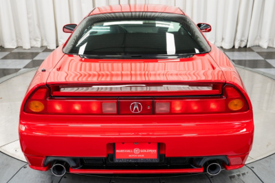2005 Acura NSX in New Formula Red over Black