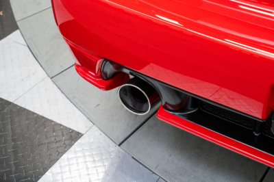 2005 Acura NSX in New Formula Red over Black