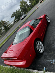 1999 Acura NSX in Formula Red over Black