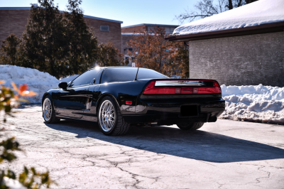 1992 Acura NSX in Berlina Black over Black