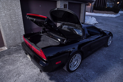 1992 Acura NSX in Berlina Black over Black