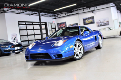 2003 Acura NSX in Long Beach Blue over Tan