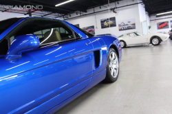 2003 Acura NSX in Long Beach Blue over Tan