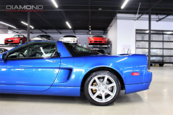 2003 Acura NSX in Long Beach Blue over Tan