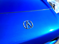 2003 Acura NSX in Long Beach Blue over Tan