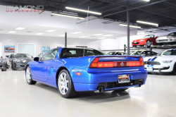 2003 Acura NSX in Long Beach Blue over Tan