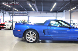2003 Acura NSX in Long Beach Blue over Tan