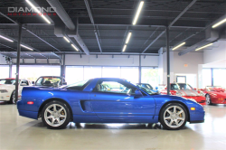 2003 Acura NSX in Long Beach Blue over Tan