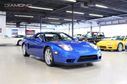 2003 Acura NSX in Long Beach Blue over Tan