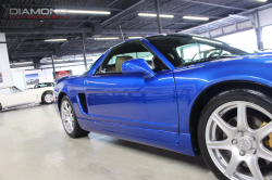 2003 Acura NSX in Long Beach Blue over Tan