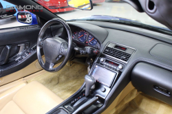 2003 Acura NSX in Long Beach Blue over Tan