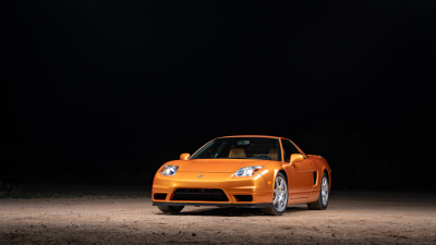 2004 Acura NSX in Imola Orange over Orange