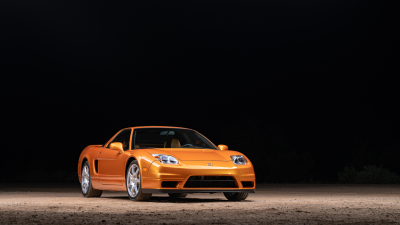 2004 Acura NSX in Imola Orange over Orange