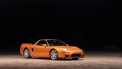 2004 Acura NSX in Imola Orange over Orange