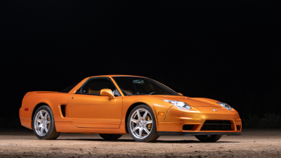 2004 Acura NSX in Imola Orange over Orange