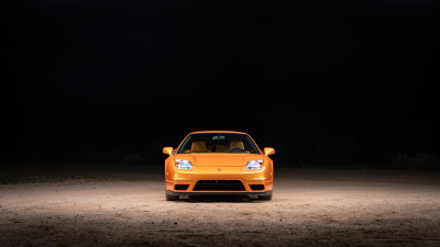 2004 Acura NSX in Imola Orange over Orange