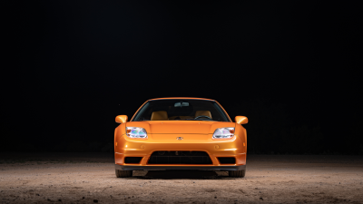 2004 Acura NSX in Imola Orange over Orange