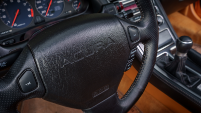 2004 Acura NSX in Imola Orange over Orange