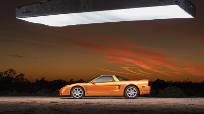 2004 Acura NSX in Imola Orange over Orange