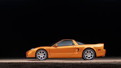 2004 Acura NSX in Imola Orange over Orange