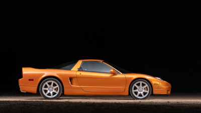 2004 Acura NSX in Imola Orange over Orange