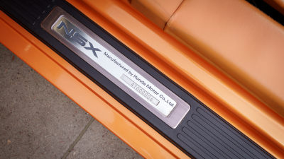 2004 Acura NSX in Imola Orange over Orange