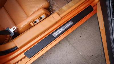 2004 Acura NSX in Imola Orange over Orange