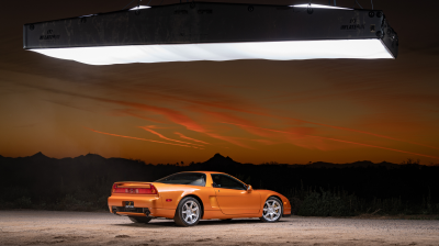 2004 Acura NSX in Imola Orange over Orange