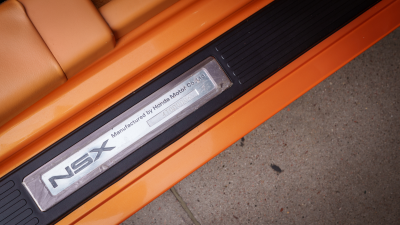 2004 Acura NSX in Imola Orange over Orange