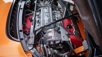 2004 Acura NSX in Imola Orange over Orange